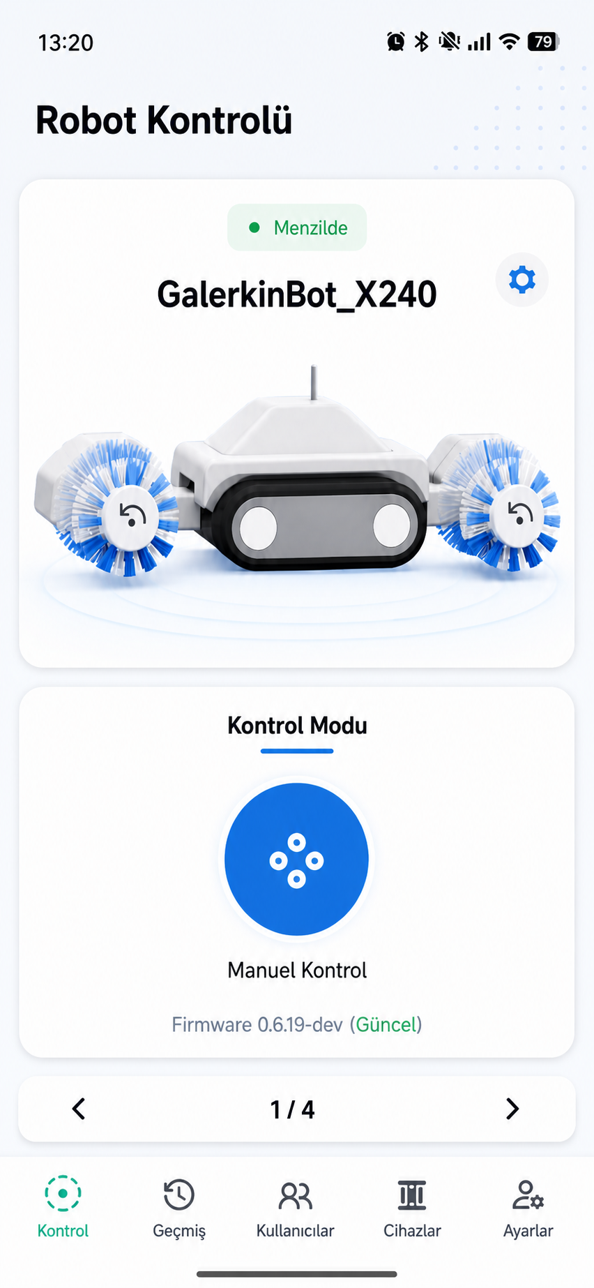 Robot yönetimi
